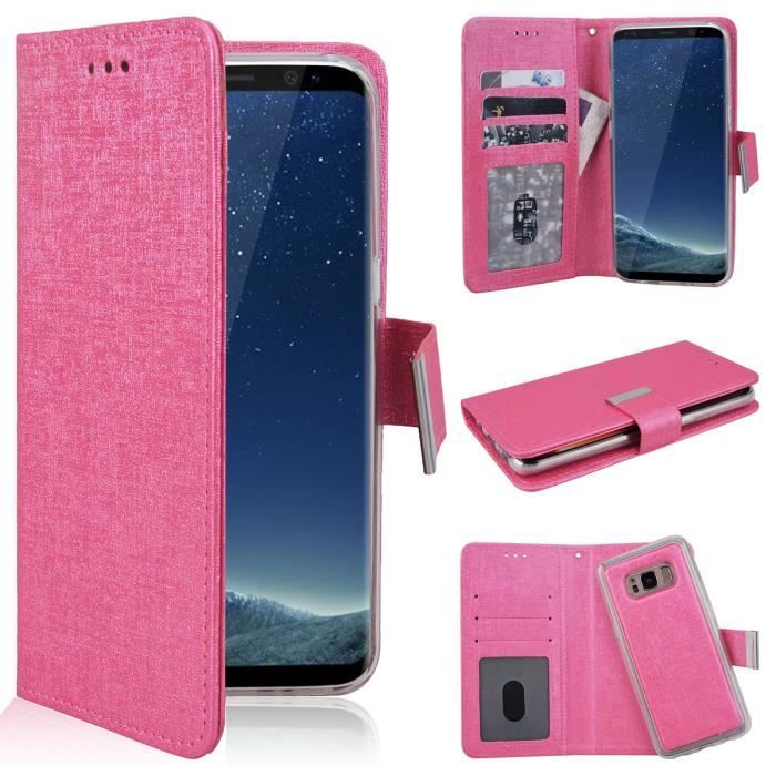 coque samsung s8 cuir rose coque samsung s8 cuir rose