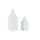 ITEM Lot de 2 Lanternes Métal - 19 x 19 x 50cm - B