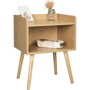 Table De Chevet Bois Clair Achat Vente Pas Cher