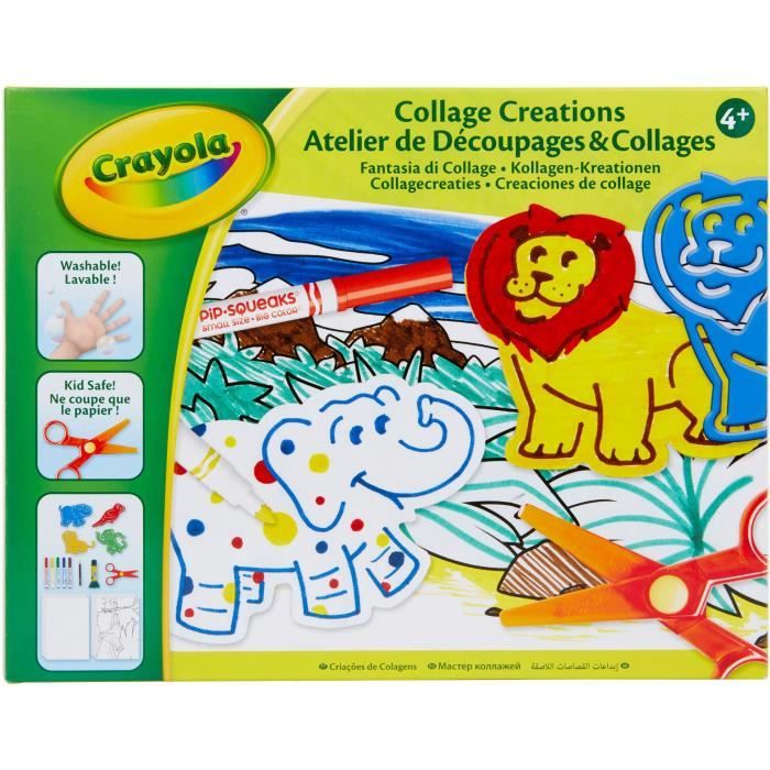 CRAYOLA - Atelier de Découpages & Collages