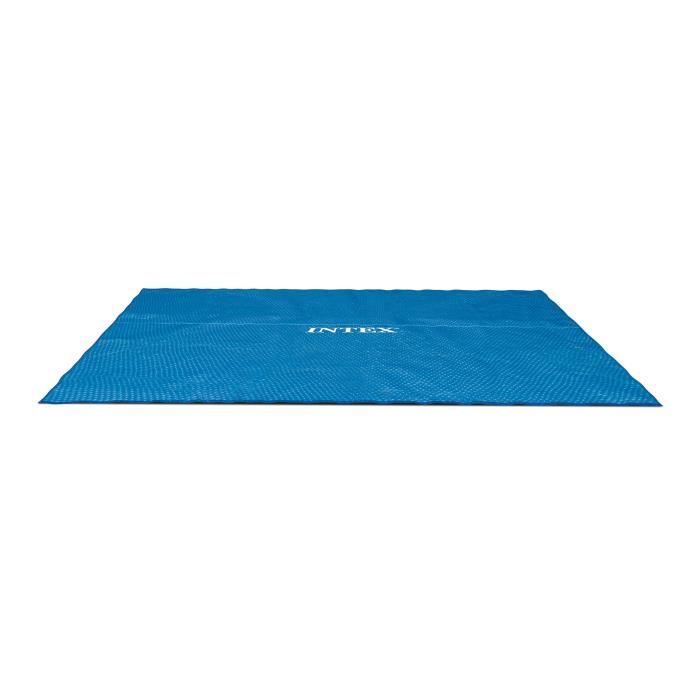 INTEX Bâche à bulles piscine tubulaire 7,32x3,66 m