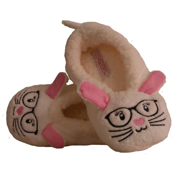 Chaussons Fantaisie Lapin Femme 39-42 - Achat / Vente chausson ...
