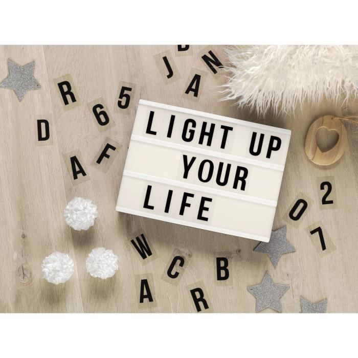 lettre lumineuse pas cher