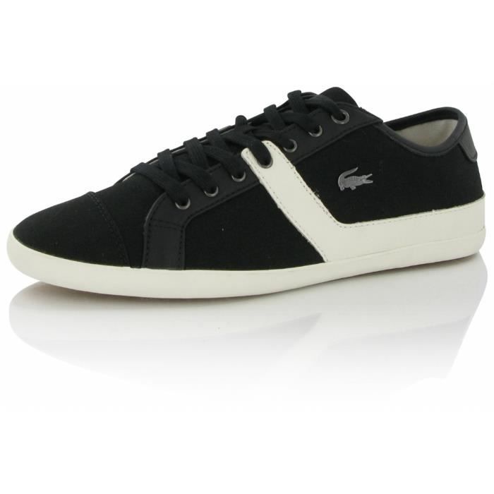 Chaussures Basket Nuvera Vente Achat Lacoste Soldes Noir vwNnOm80