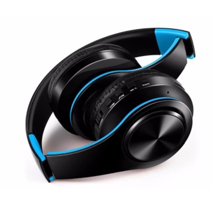 Casque Sans Fil Pliable Pour Motorola Moto G5 Plus Smartphone
