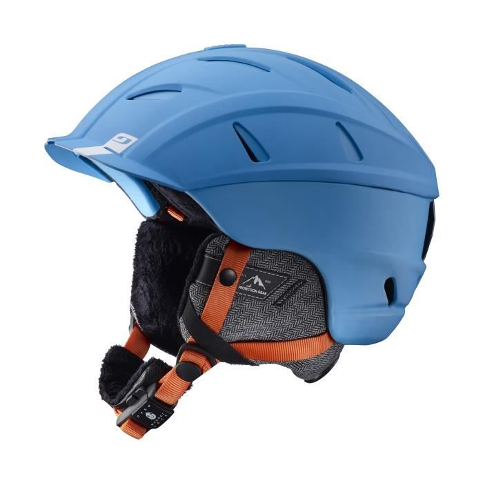JULBO Casque de Ski Symbios Adulte Bleu et Orange