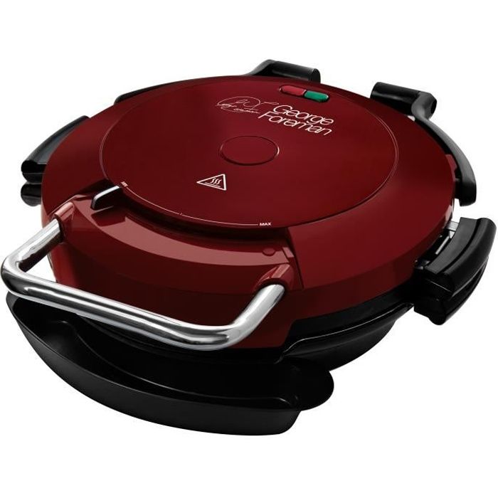 GEORGE FOREMAN Grill 24640-56 - Pizza / grill 360° - 1750 W - Rouge
