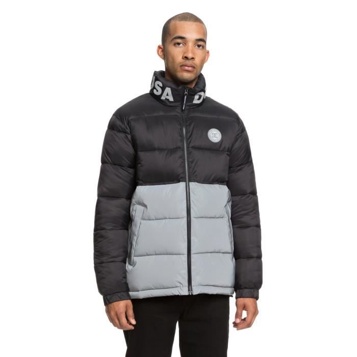 Gosforth Vente Noir Doudoune Achat Dc Shoes Gris YTqEPw