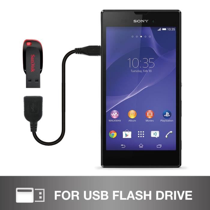 Câble USB OTG pour XIDO X70 / X110 / X1112