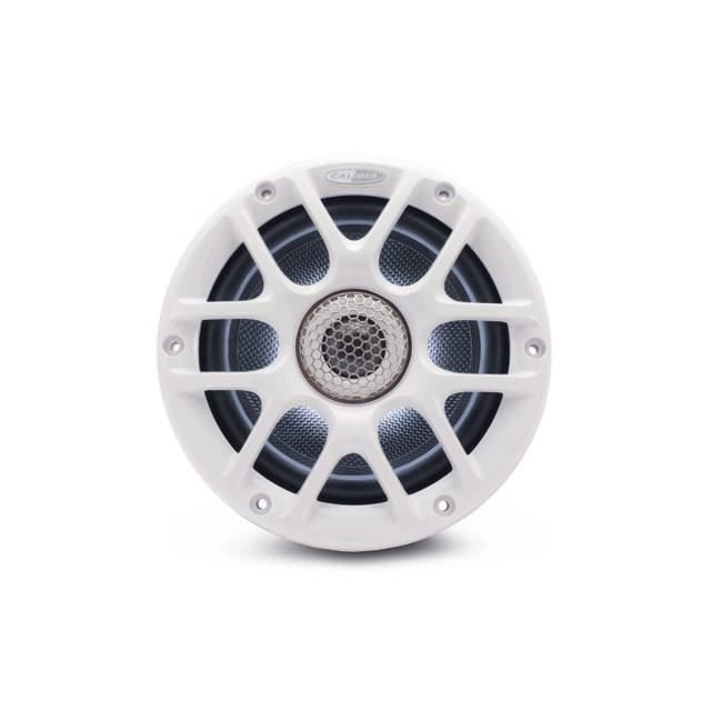 CALIBER Haut-parleurs Marine 16cm Blanc CSM16RGB/B