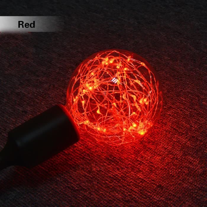 Led Décor Fairy Starry String Xmas Rougefg361 Lampe Ampoule E27 Noël Party QrdsxBthCo