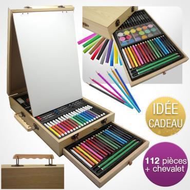 Malette De Coloriage En Bois