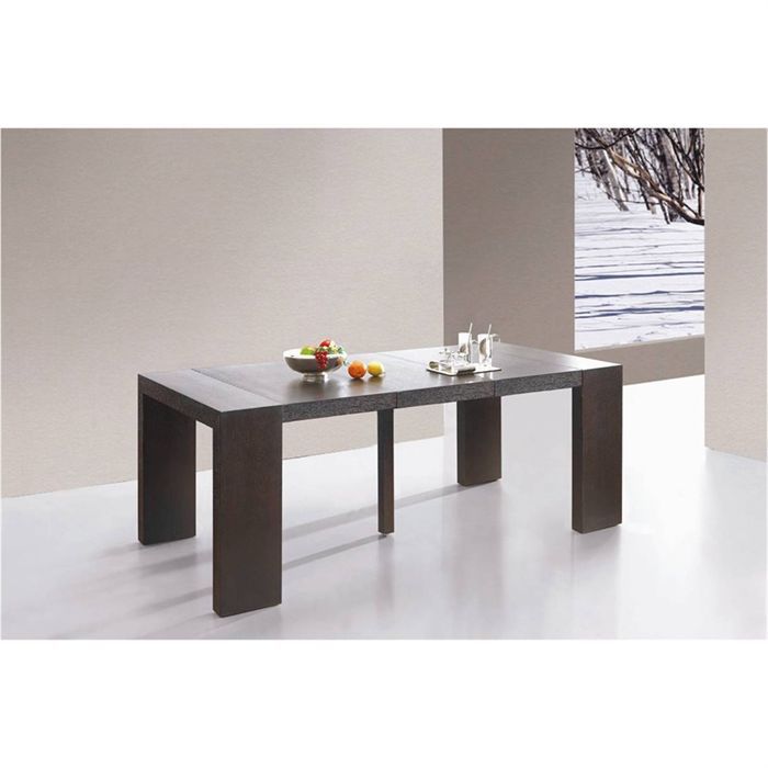 Console extensible wengé 200 cm   Achat / Vente CONSOLE   GUERIDON