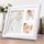 Bois massif Cadre Empreintes Main Baby Print Photo
