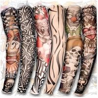 TATOO - BIJOU DE CORPS 6 Styles Faux Bras Manchons Tatouages, En Nylon, C TATOO - BIJOU DE CORPS 6 Styles Faux Bras Manchons Tatouages, En Nylon, C