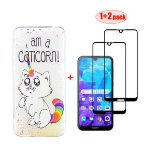 coque chat huawei y5 2019