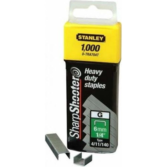 STANLEY 1000 agrafes 10mm type G