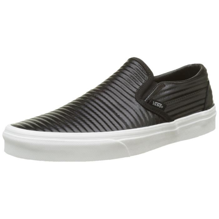 vans slip on cuir