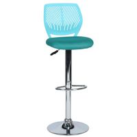 TABOURET DE BAR CARNATION BS Tabouret de bar en métal chromé - Rev TABOURET DE BAR CARNATION BS Tabouret de bar en métal chromé - Rev