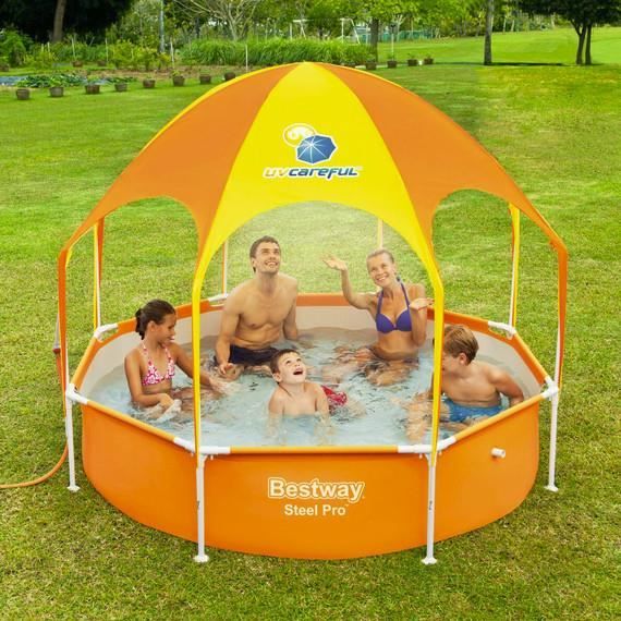 Piscine Tubulaire Ronde Steel Pro BEST WAY 244 x 51cm