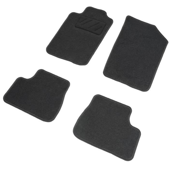 Tapis Auto Voiture Sur Mesure pour Laguna 3 102007 a 102015 4 Pieces Gamme One