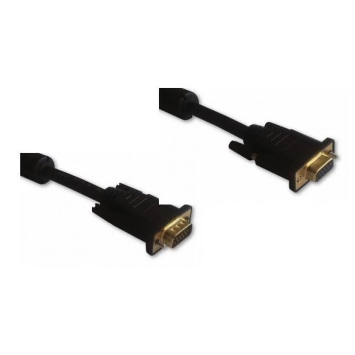 LINEAIRE XPCHD167N Câble VGA mâle / femelle connecteurs dorés 50m00