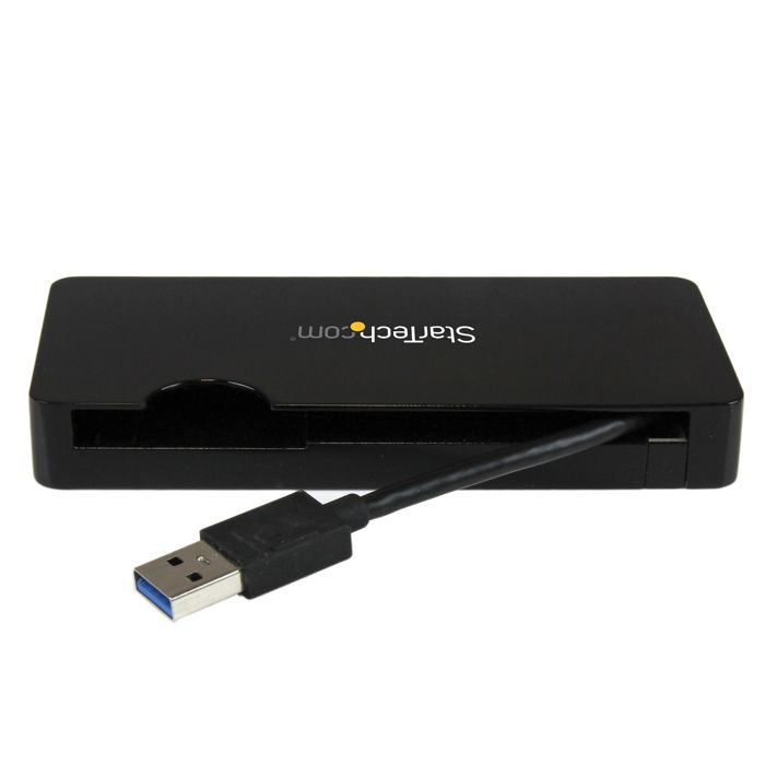 STARTECH.COM Mini station d'accueil USB 3.0 universelle - Pour ordinateur portable avec HDMI ou VGA, GbE, USB 3.0