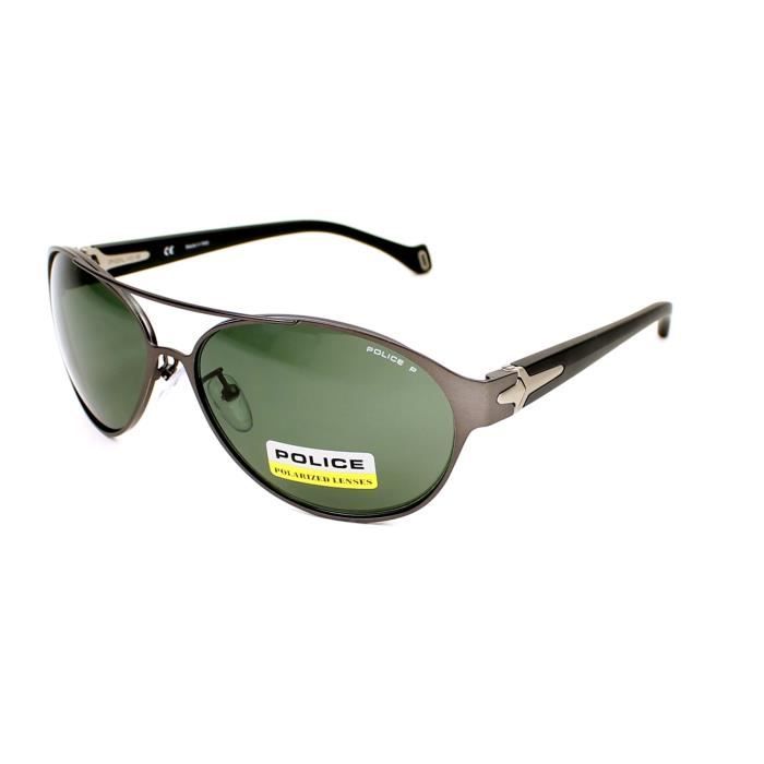 Lunettes De Soleil POLICE DRIFT 4 Pour Homme - Monture Bleue - Occasion En Très Bon état