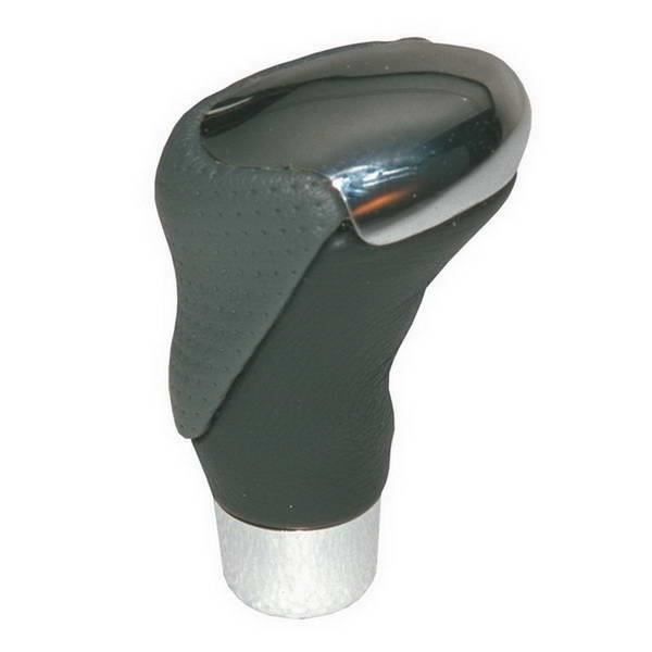 CARPOINT Pommeau cuir hors bague marche arrière - Noir et gris