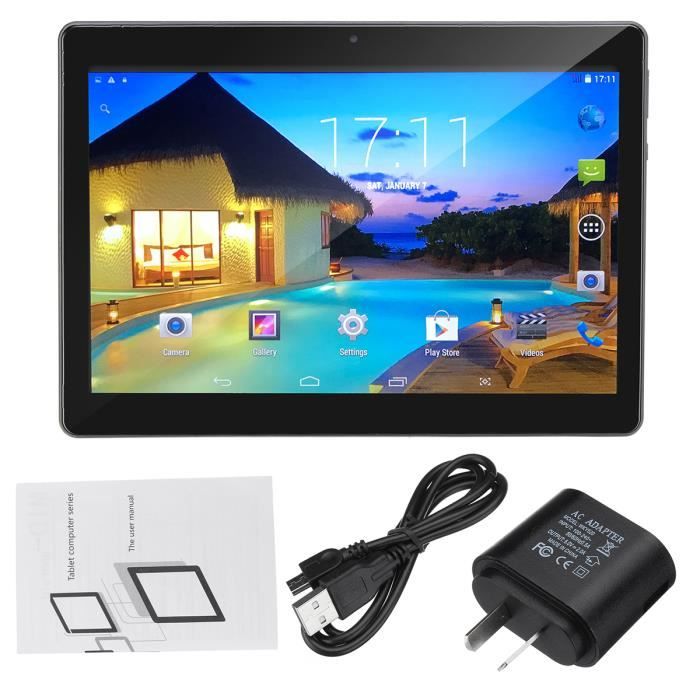  Tablette Tactile 10.1 Pouces 4G+64GO Android3