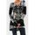 Femme t shirt Mode manches longues O-cou impressio