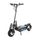Patinette électrique pliable noir adulte turbo gro