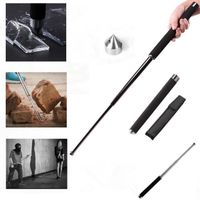 BATON - BOKEN Portable trois sections télescopique bâton outil d BATON - BOKEN Portable trois sections télescopique bâton outil d