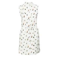 ROBE DEELUXE - Robe Chemise Blanche A Imprimé Cactus Sa ROBE DEELUXE - Robe Chemise Blanche A Imprimé Cactus Sa