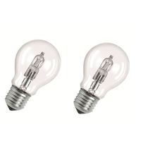 AMPOULE - LED OSRAM-Lot de 2 Ampoules Halogène Eco Standard E27 AMPOULE - LED OSRAM-Lot de 2 Ampoules Halogène Eco Standard E27