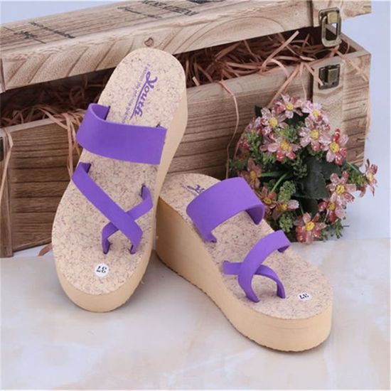 Confortable Durable Classique Sandale Antidérapant Femme Ete Pkn8N0OwX