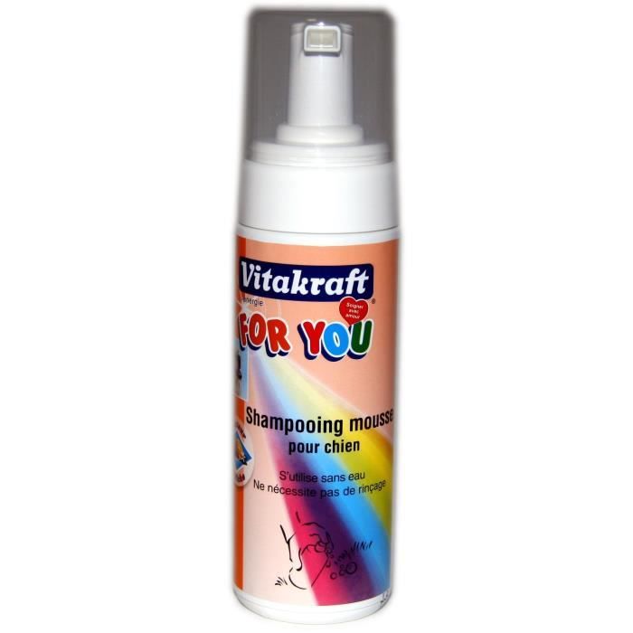 VITAKRAFT Shampoing mousse - Pour chien