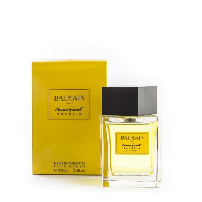 Monsieur Balmain Pierre Balmain EDT 100ml Homme Achat / Vente eau de toilette Monsieur Balmain