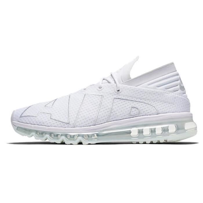 Homme Nike Air Max Flair Baskets Chaussures De Sport Blanc Blanc ... Homme Nike Air Max Flair Baskets Chaussures De Sport Blanc