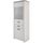 MARQUIS Vitrine style contemporain blanc perle, dé