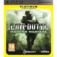 JEU PS3 Call Of Duty 4 Platinum Jeu PS3 JEU PS3 Call Of Duty 4 Platinum Jeu PS3