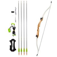 CORNE DE CHASSE Kit arc en bois 66’’ 18 lbs - Pour femmes et ados CORNE DE CHASSE Kit arc en bois 66’’ 18 lbs - Pour femmes et ados