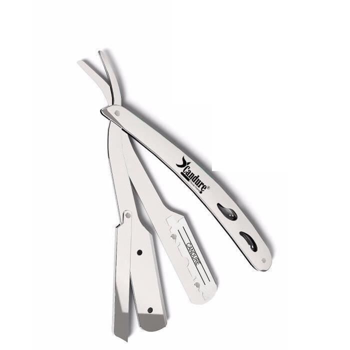 Rasoir a main lame rasoir mecanique coupe choux rasoir de coiffeur Étui ...