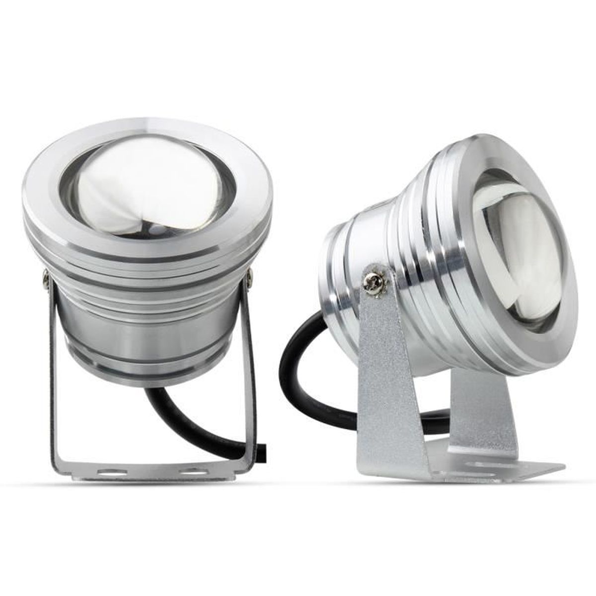 2x Spot Exterieur Led 10w Rgb Télécommande Ip67 Étanche Lumières Spot D ExtÉrieur 2x Exterieur Led 10w Rgb Télécommande