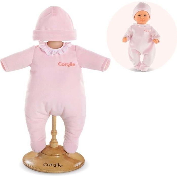 COROLLE Pyjama Rose pour Poupon 30 cm