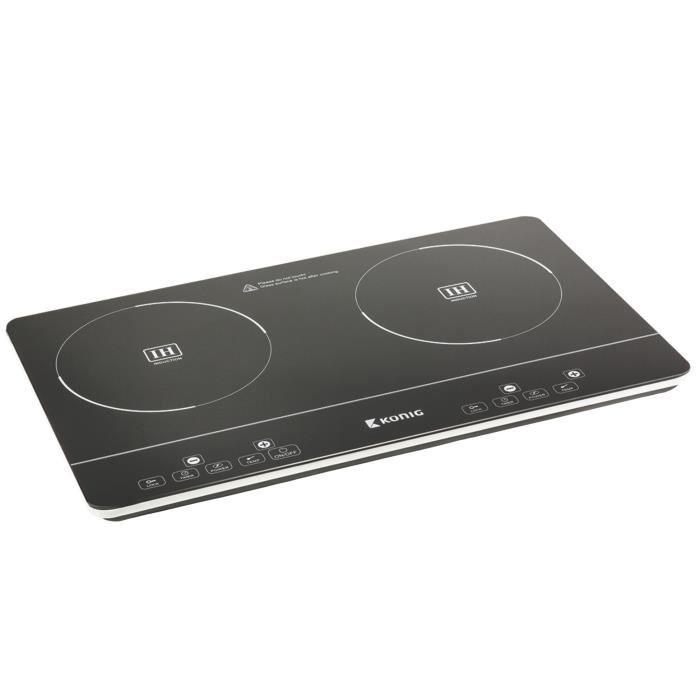 Double plaque à induction tactile ultra-fine1