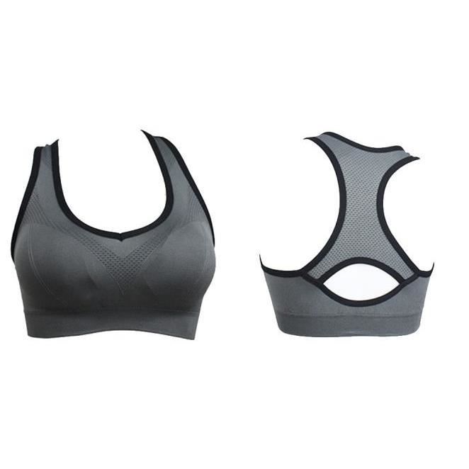 D'entraînement Gym Yoga Femmes Vest Matelassée Sport En Soutien Gy Tops gorge Cours M Fitness wqZZXU5EW