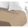 LOVELY HOME Drap Plat 100% coton 180x290 cm beige