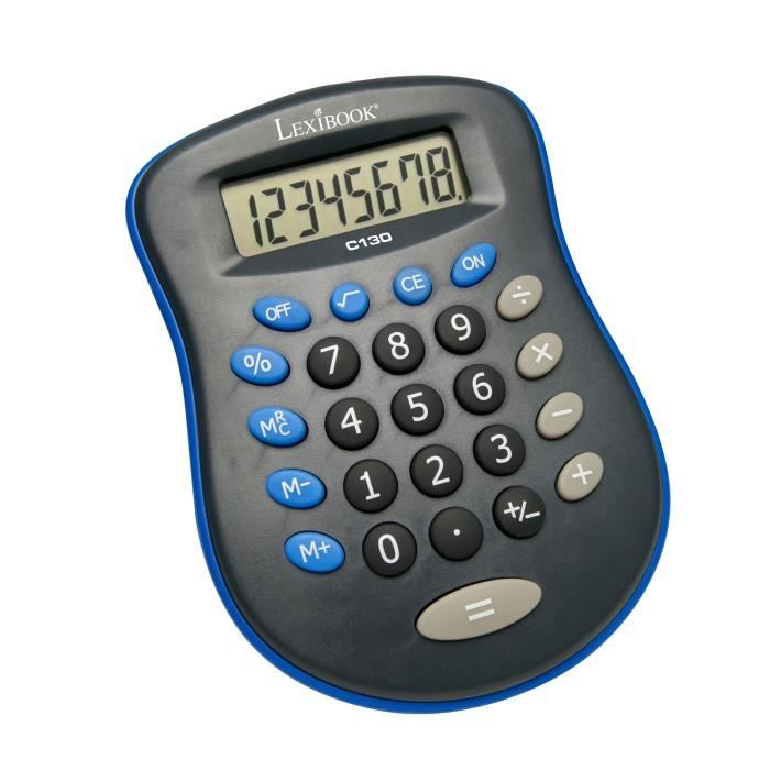 LEXIBOOK - Calculatrice Semi Bureau 8 chiffres