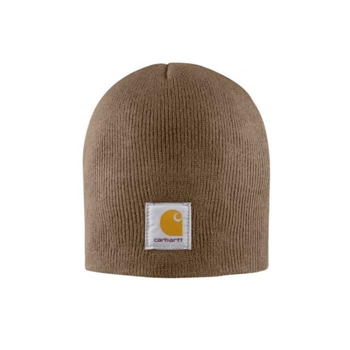 BONNET , CAGOULE Carhartt , Beanie Cap Tricoté , Brun CHA205CBR Ho